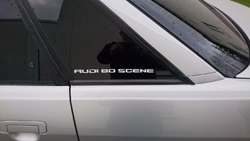 Aufkleber - Audi 80 B4 - Audi 80 Scene - Forum